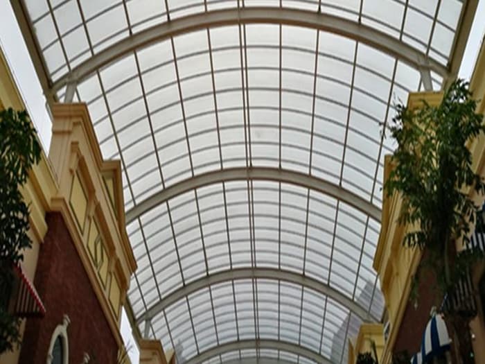 运城屋面网架顶棚吊装方案