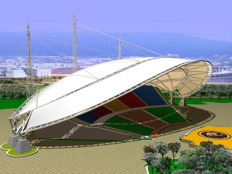 运城体育场膜结构